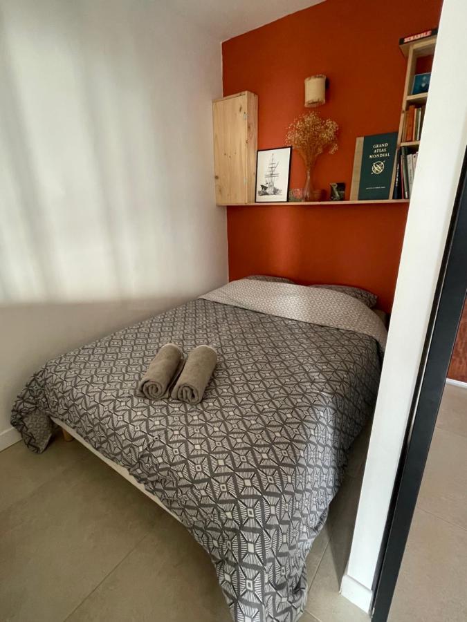Agréable studio vue mer refait à neuf&climatisé Le Pradet Exterior foto